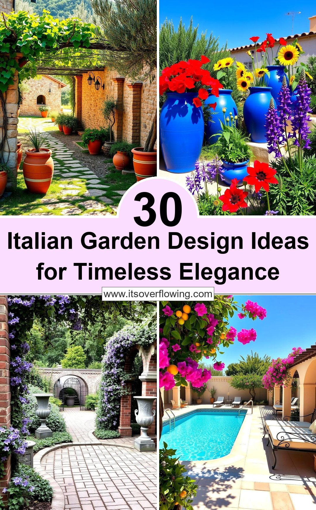 30 Italian Garden Design Ideas for Timeless Elegance