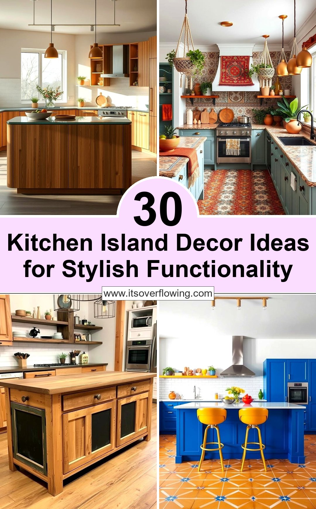 30 Kitchen Island Decor Ideas for Stylish Functionality