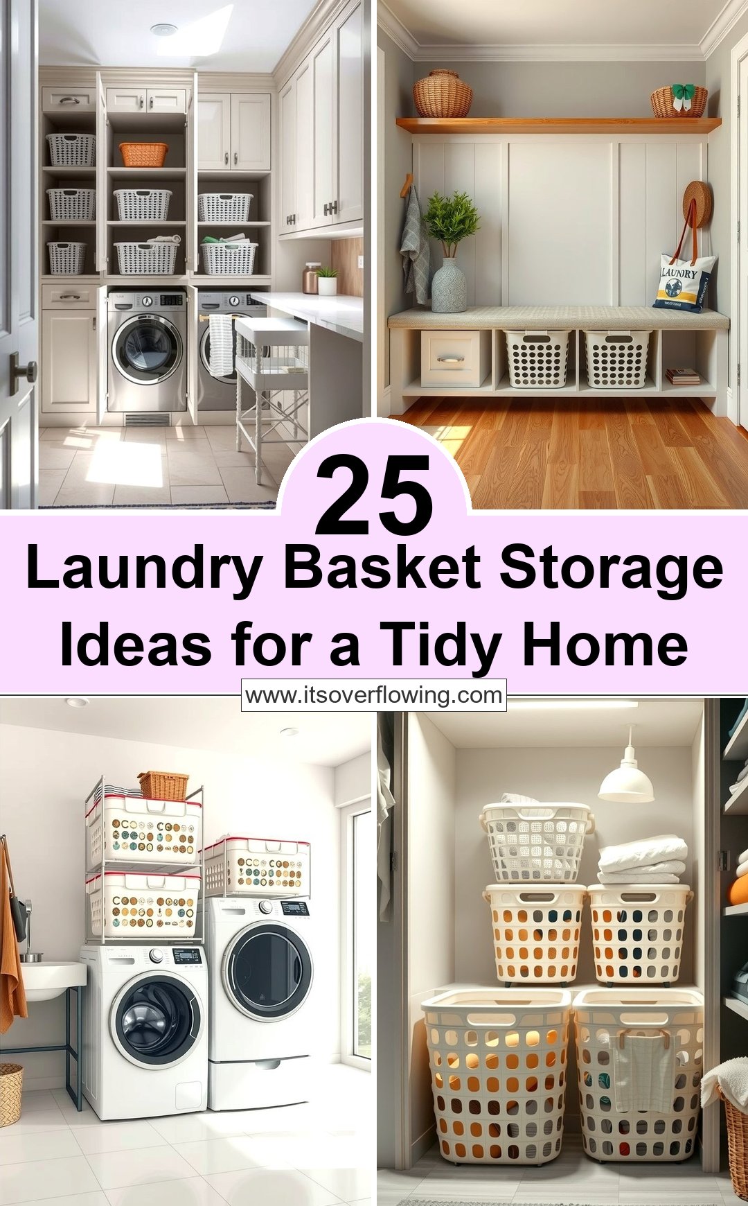 25 Laundry Basket Storage Ideas for a Tidy Home