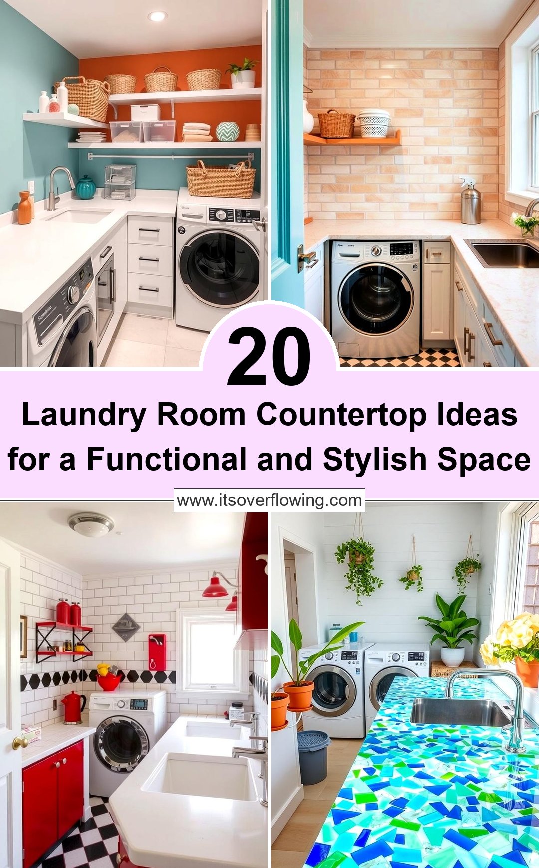 20 Laundry Room Countertop Ideas for a Functional and Stylish Space