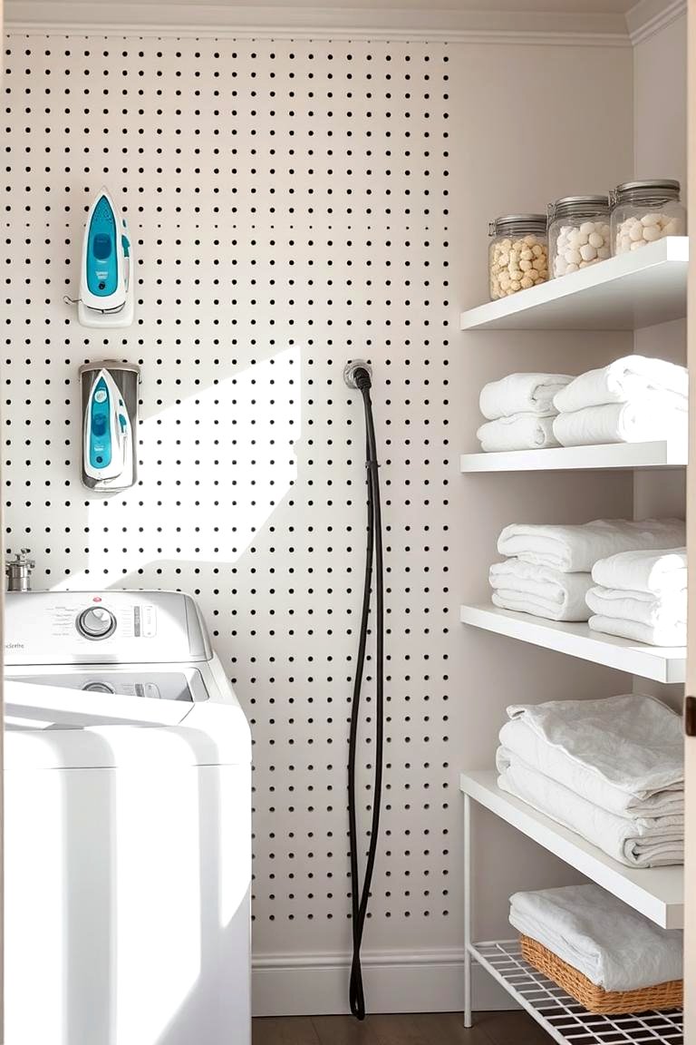 30 Pegboard Ideas to Organize Your Home Efficiently