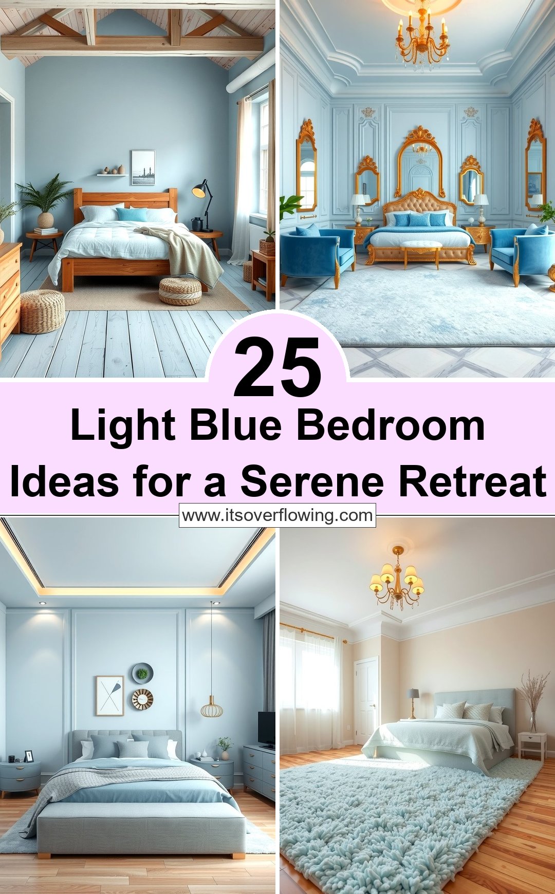 25 Light Blue Bedroom Ideas for a Serene Retreat