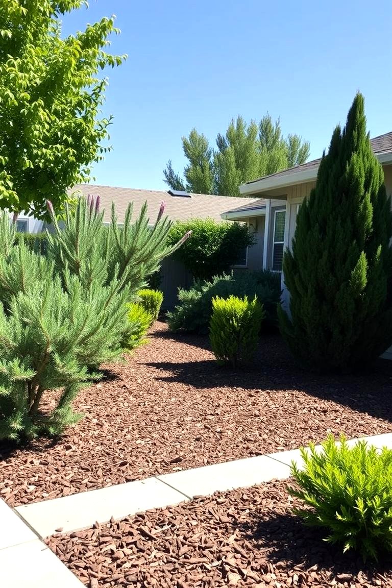 30 Front Yard Evergreen Landscaping Ideas for Year-Round Beauty