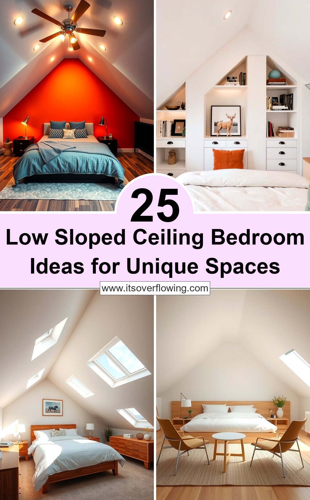 25 Low Sloped Ceiling Bedroom Ideas for Unique Spaces