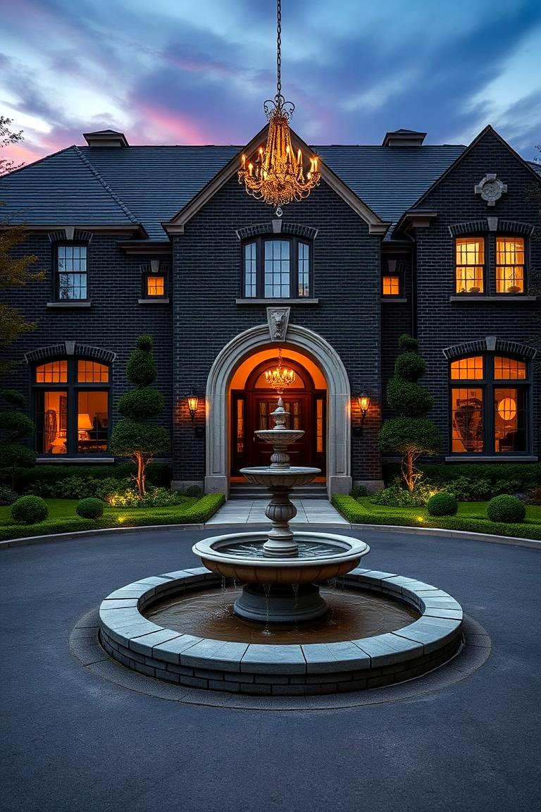30 Black Brick House Exteriors for Bold Curb Appeal