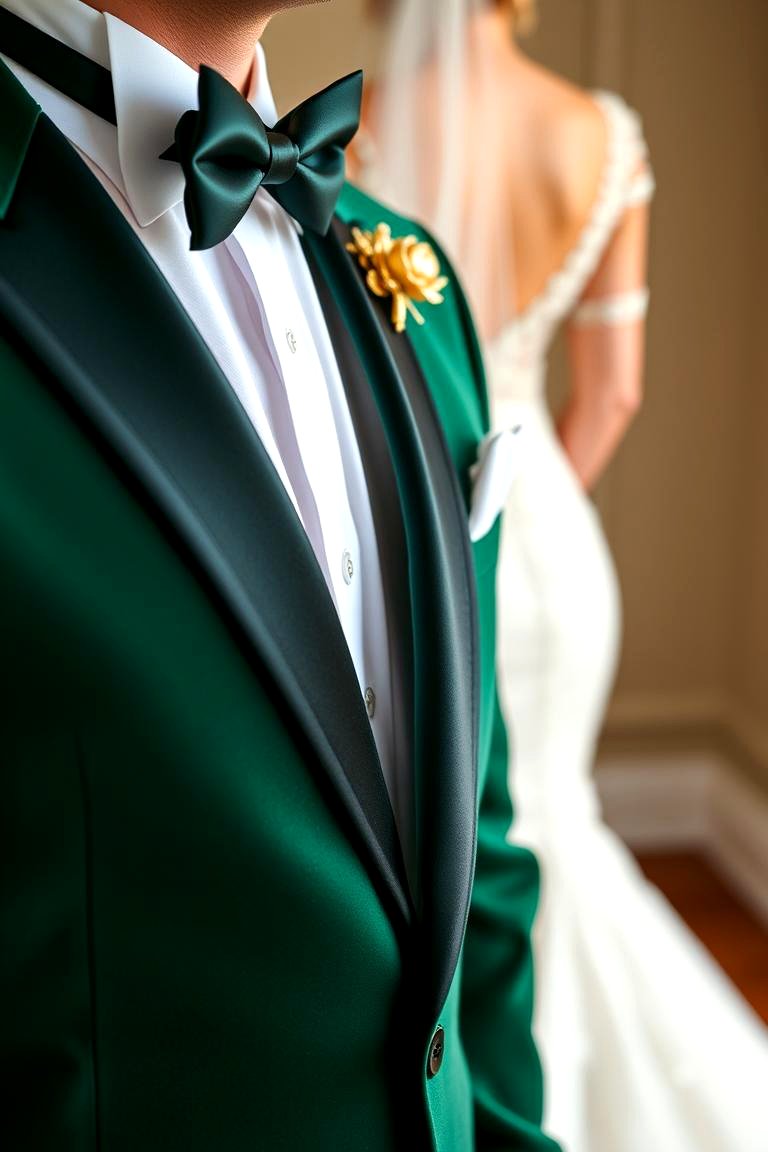 30 Emerald Green Wedding Ideas for Luxurious Celebrations