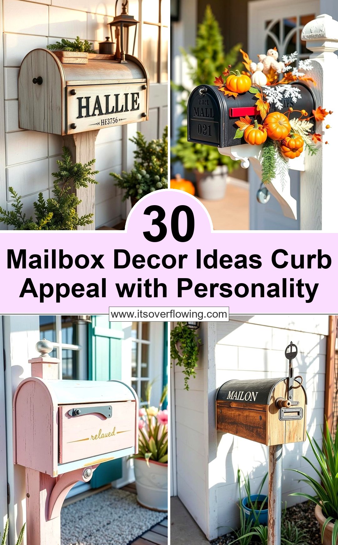 30 Mailbox Decor Ideas: Curb Appeal with Personality