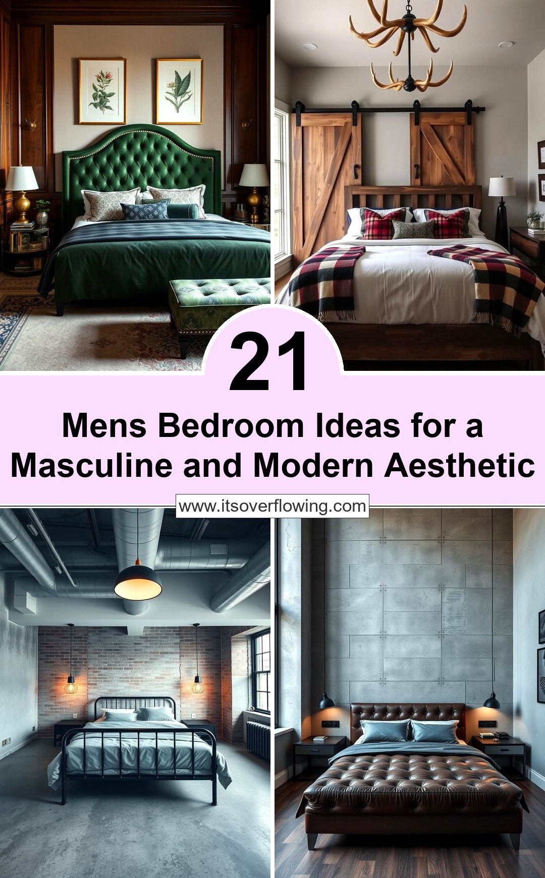 21 Mens Bedroom Ideas for a Masculine & Modern Aesthetic