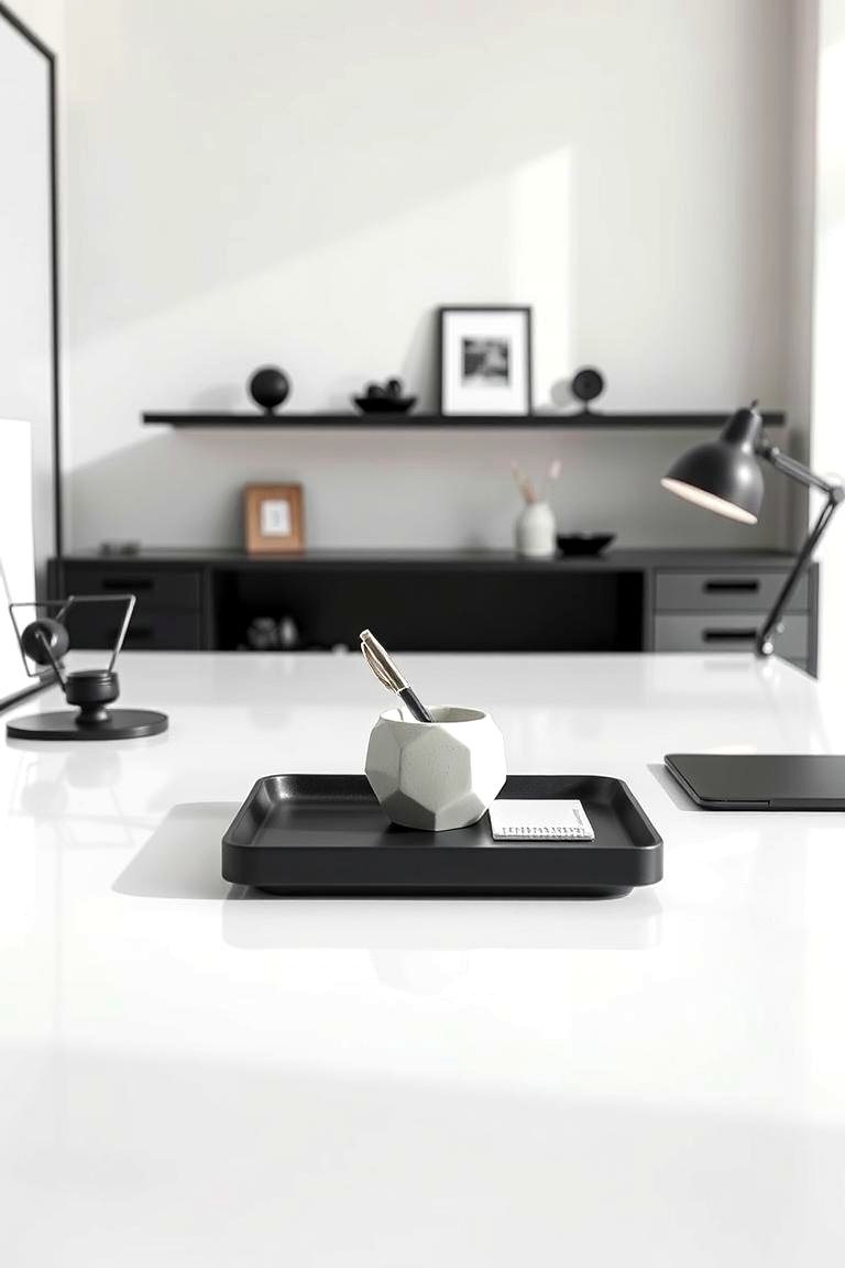 Curated visual reference: Visual Reference: 21 Desk Organization Ideas For Clutter Free Workspaces