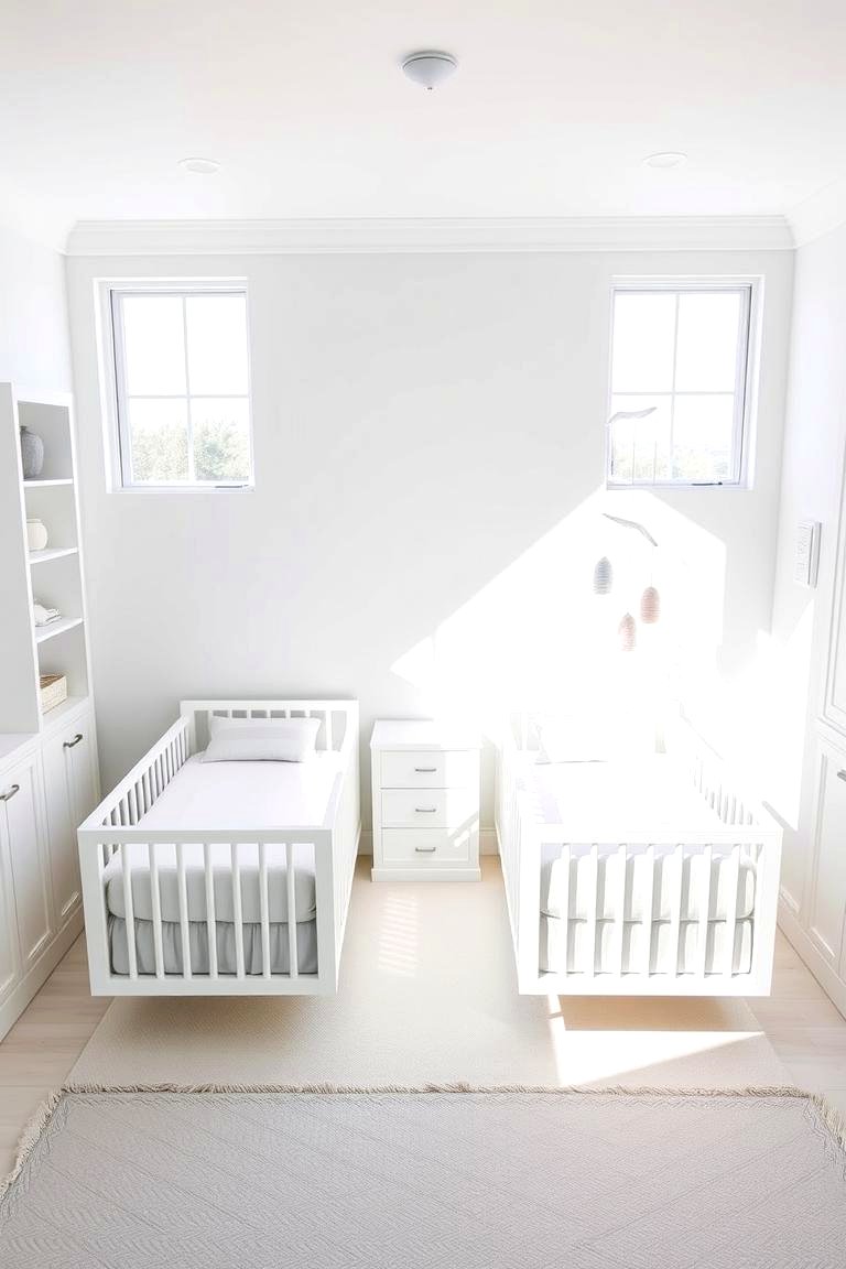 30 Twin Nursery Ideas for Stylish & Functional Baby Spaces