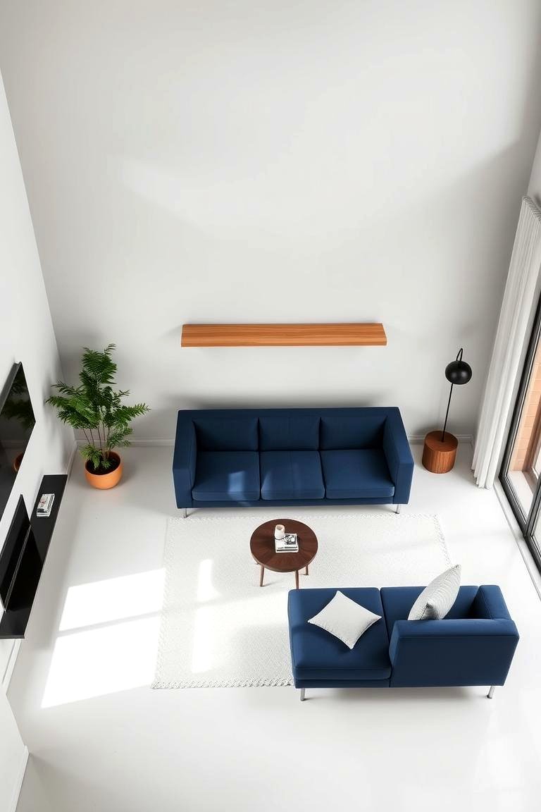 30 Navy Blue and Grey Living Room Ideas for Sophisticated Style