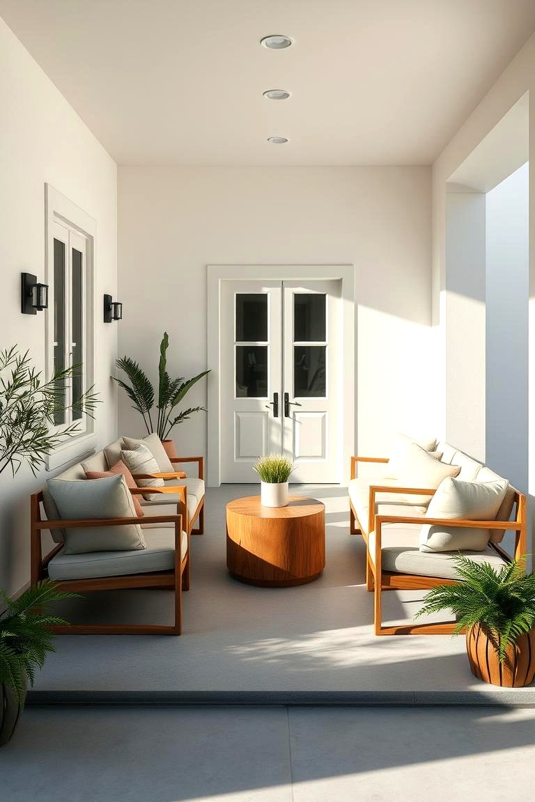 21 Modern Front Porch Ideas for Welcoming Entryways