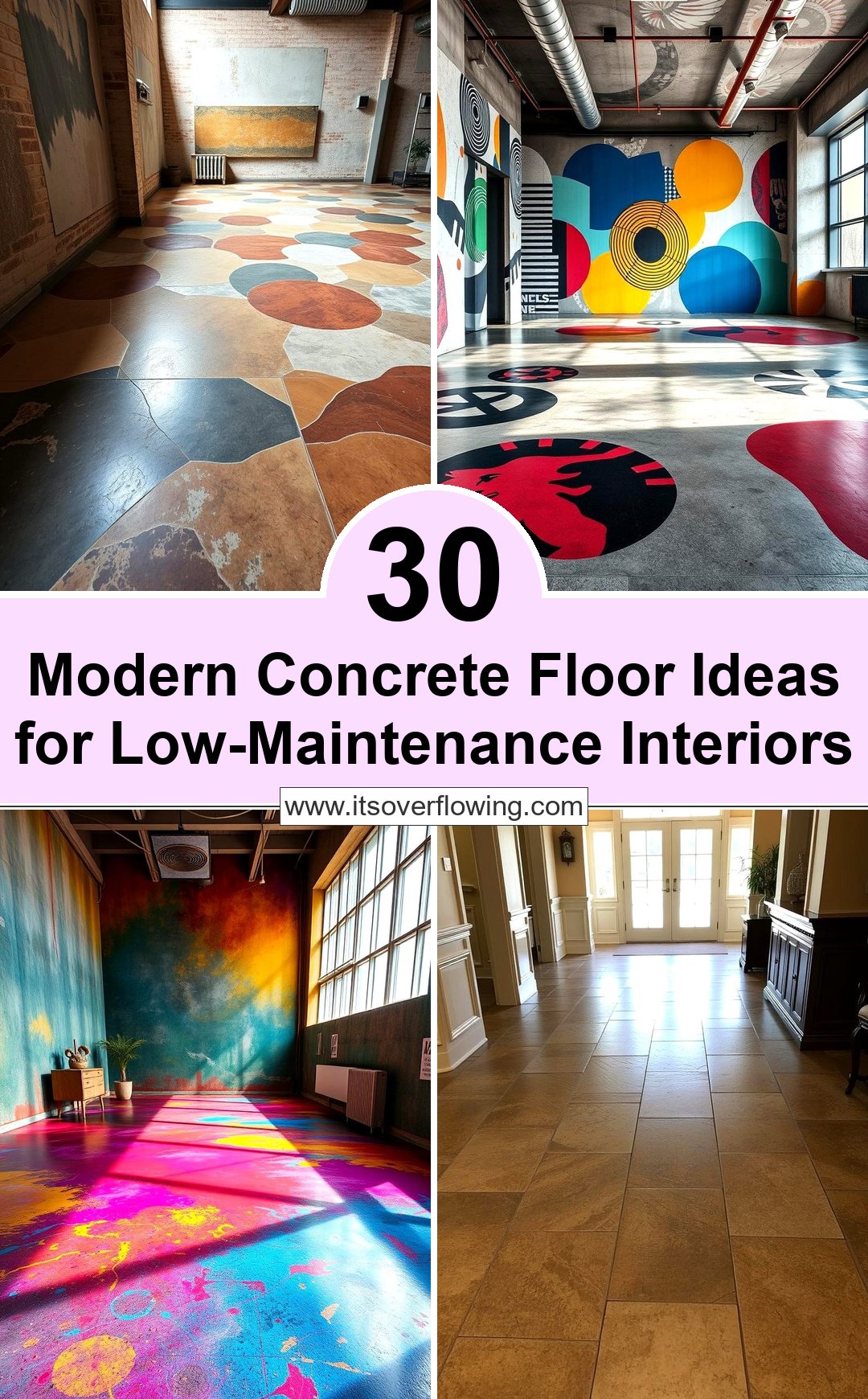 30 Modern Concrete Floor Ideas for LowMaintenance Interiors