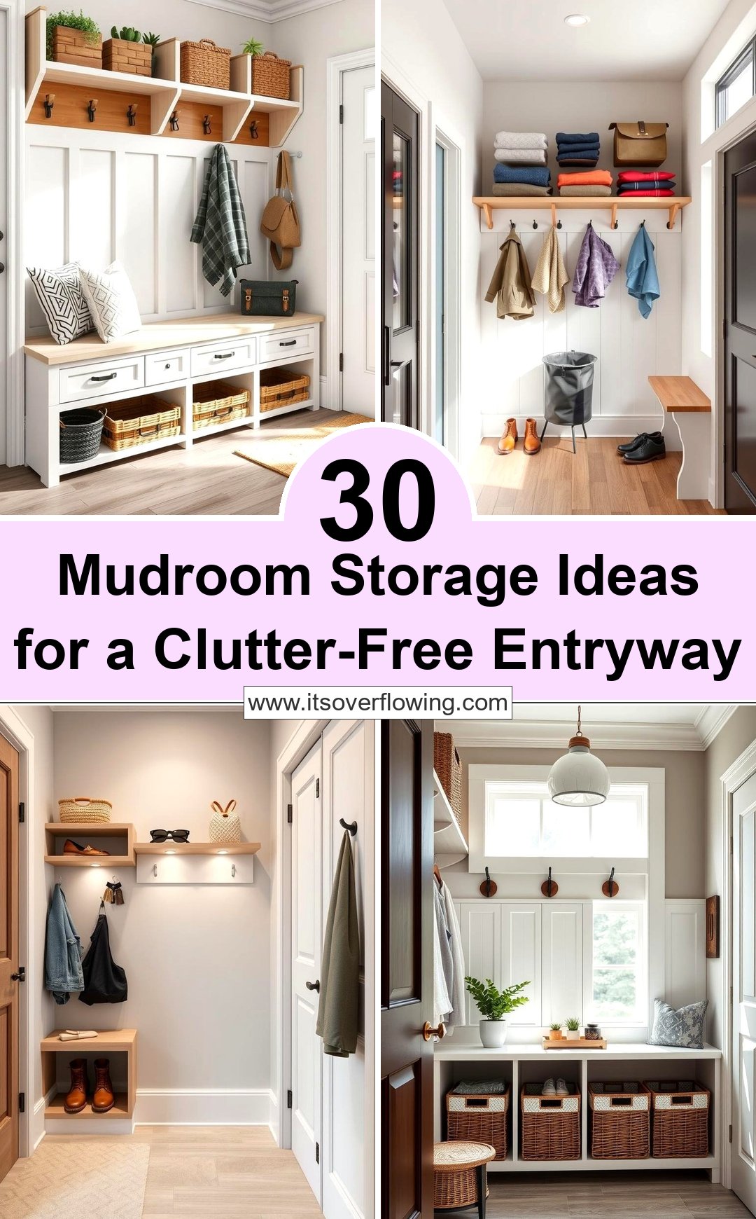 30 Mudroom Storage Ideas for a Clutter-Free Entryway