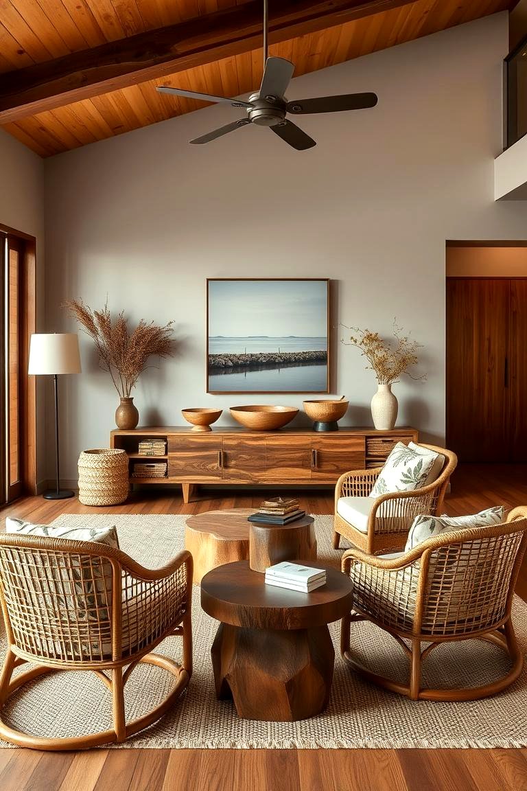 30 Greige Living Room Ideas for Neutral & Warm Modern Spaces