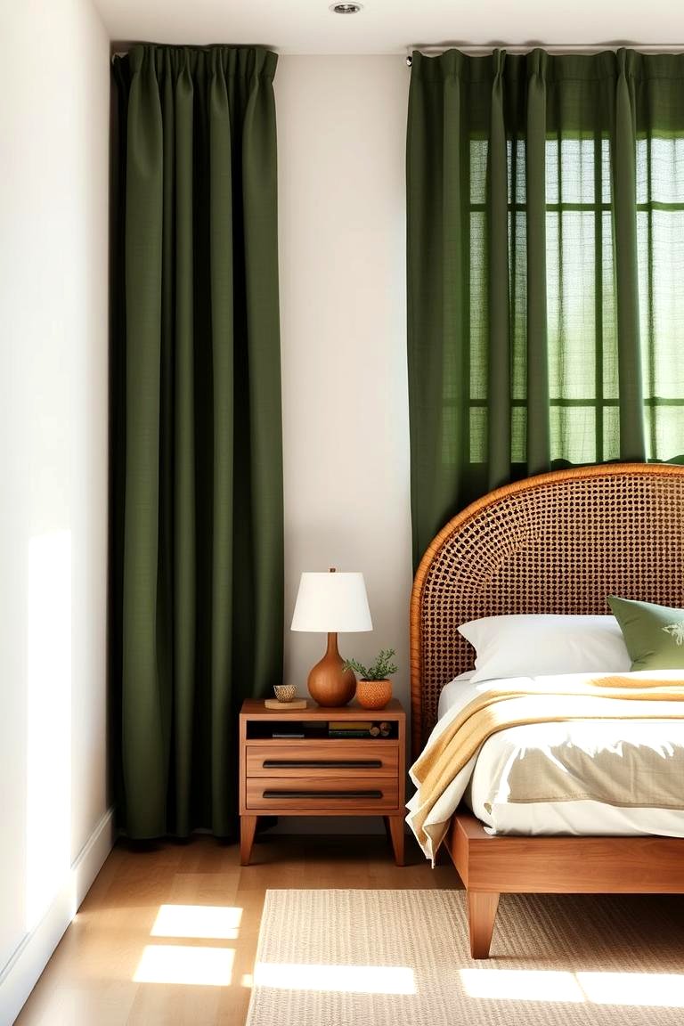 30 Forest Green Bedroom Ideas for Serene Retreats