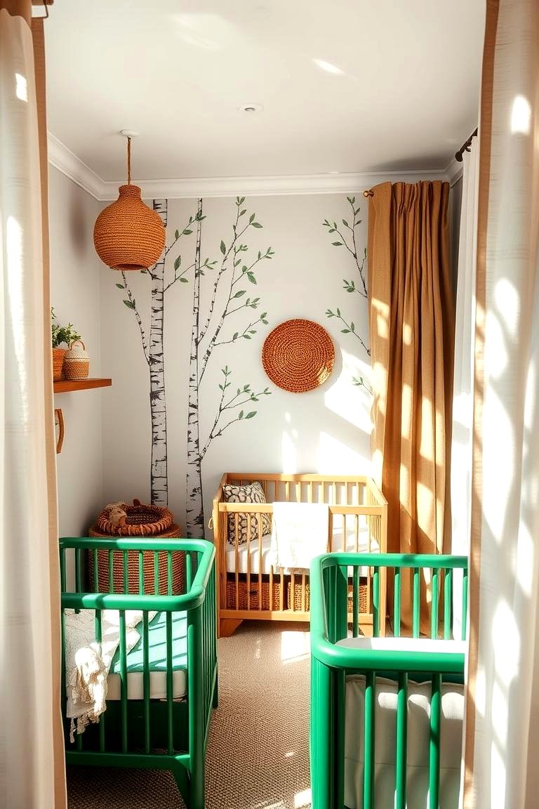30 Twin Nursery Ideas for Stylish & Functional Baby Spaces