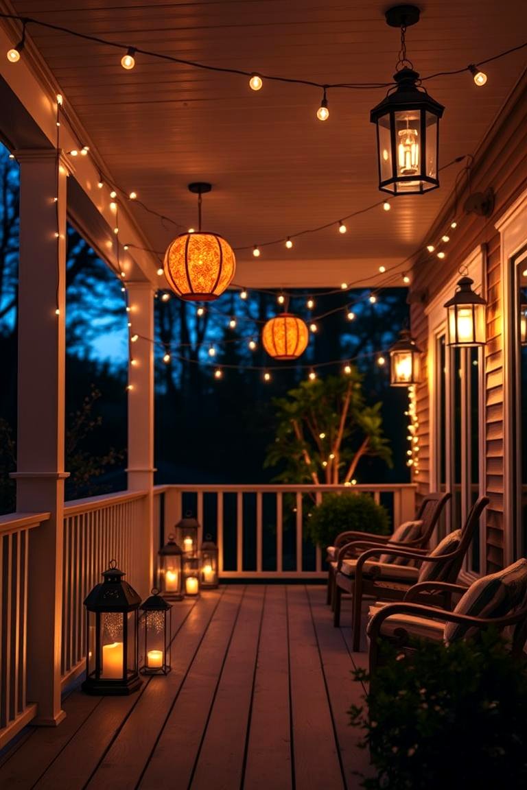 21 Back Porch Ideas for Cozy and Functional Outdoor Spaces