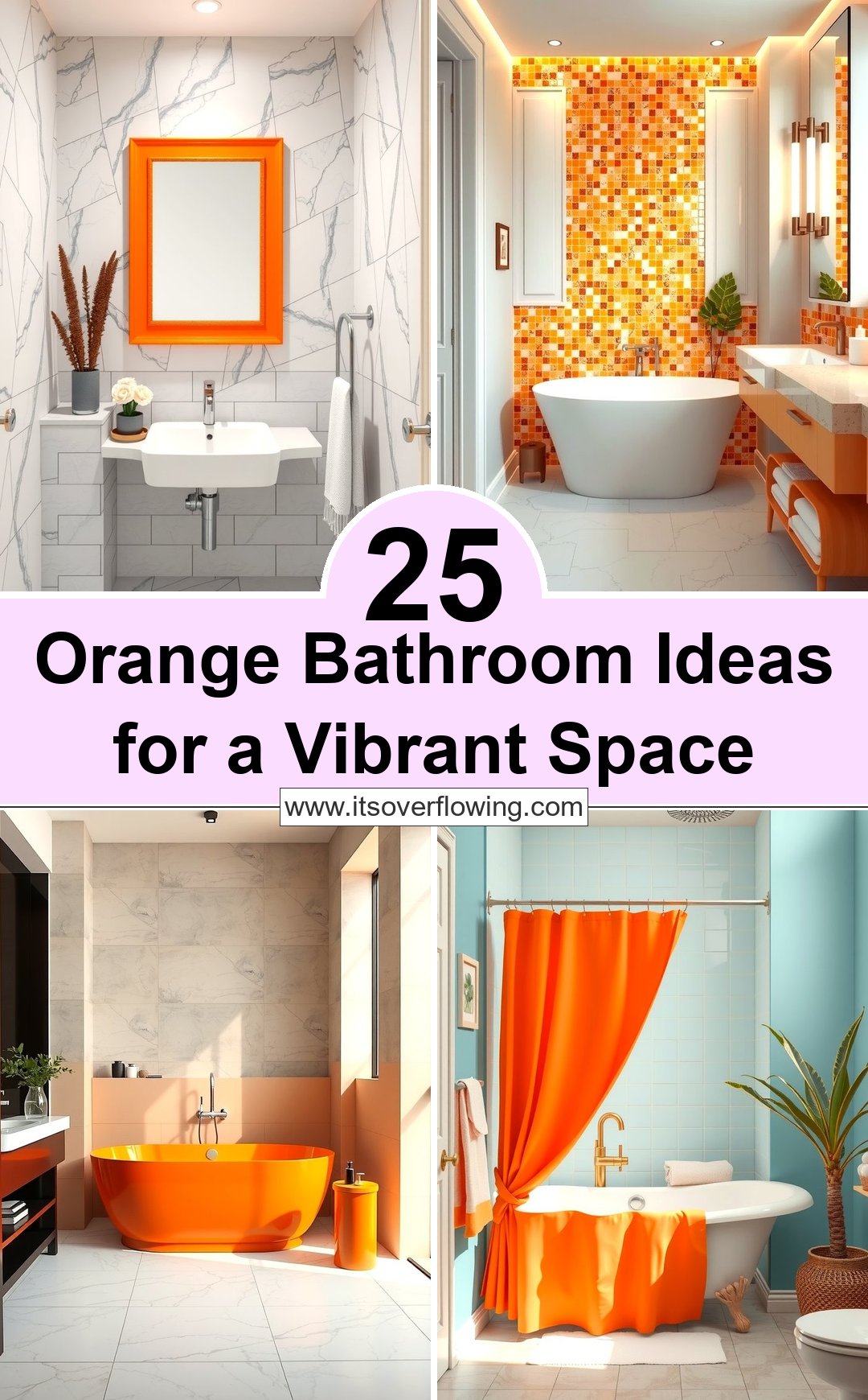25 Orange Bathroom Ideas for a Vibrant Space