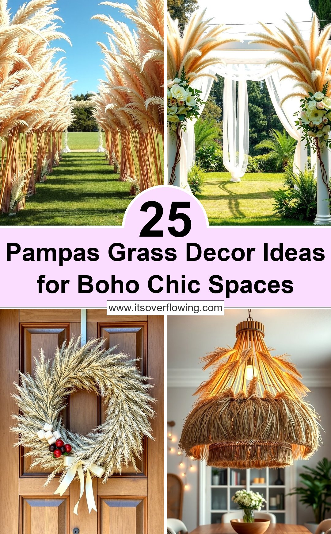 25 Pampas Grass Decor Ideas for Boho Chic Spaces