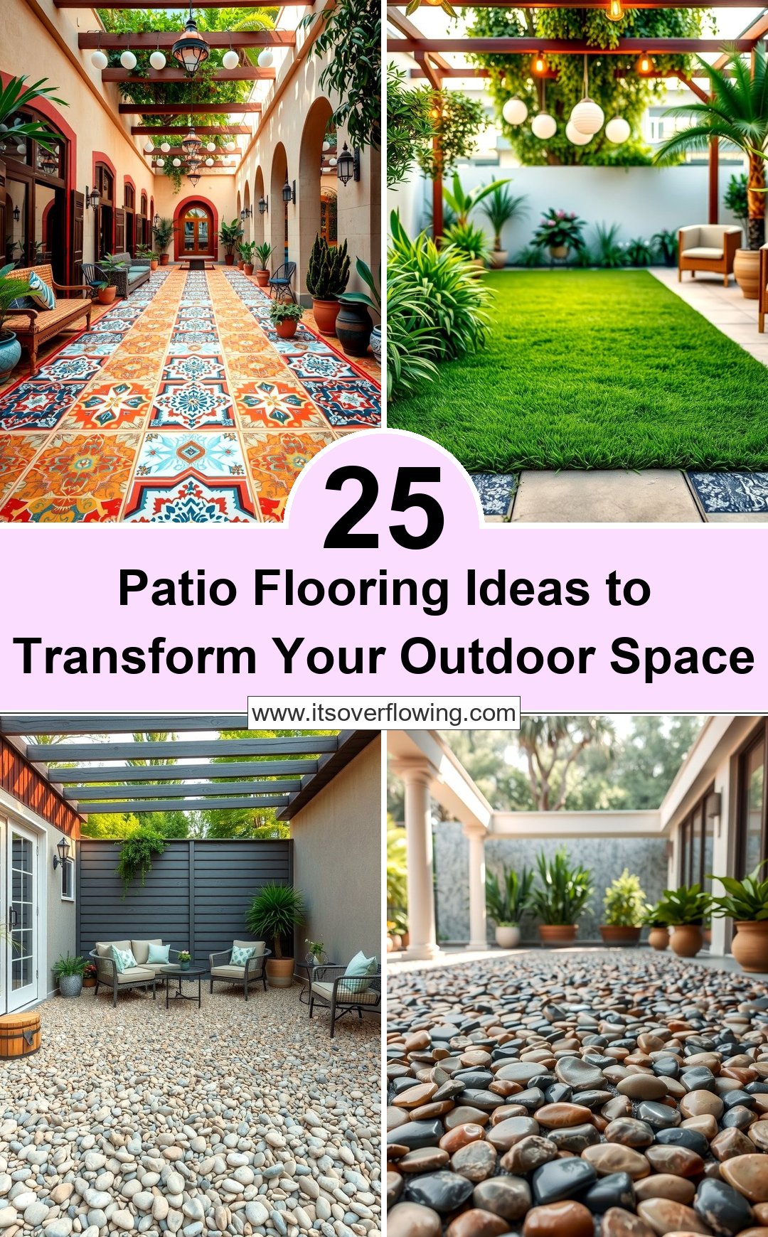 25 Patio Flooring Ideas to Transform Your Outdoor Space