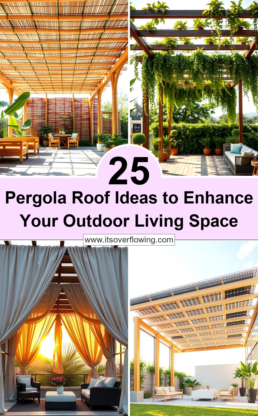 25 Pergola Roof Ideas to Enhance Your Outdoor Living Space — free download