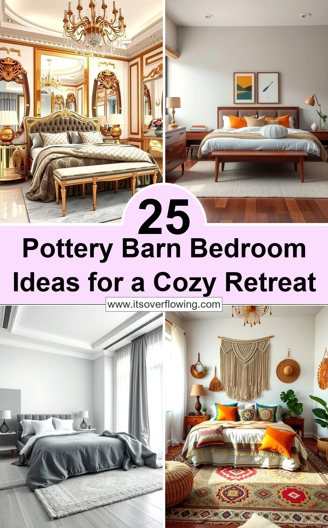 25 Pottery Barn Bedroom Ideas for a Cozy Retreat