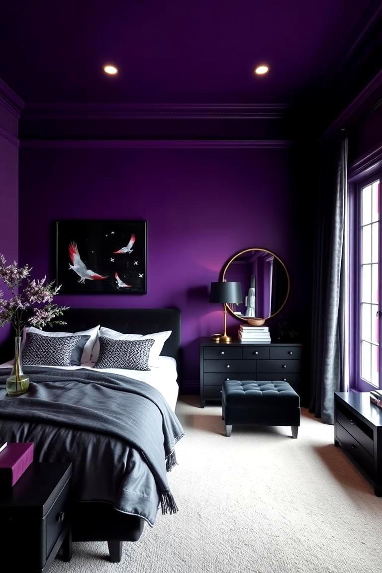 17 Purple Bedroom Ideas for Dreamy and Creative Spaces