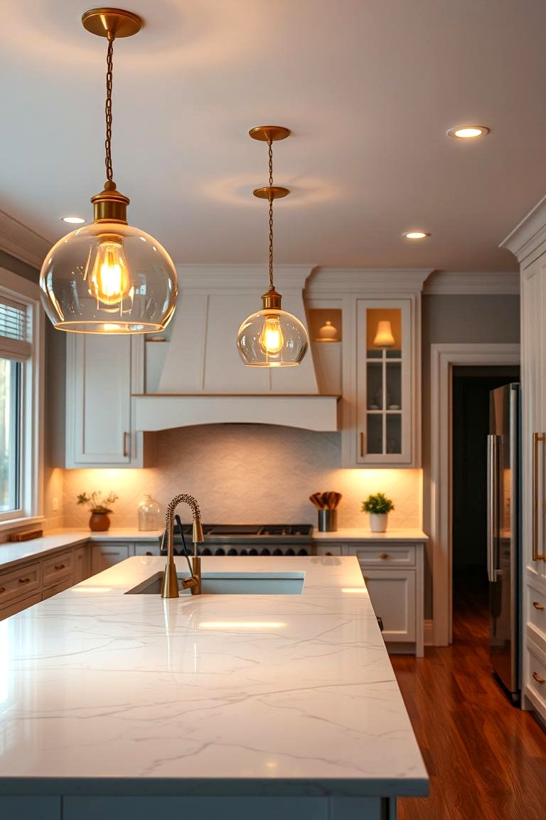 21 White and Gold Kitchen Ideas for Timeless Elegance