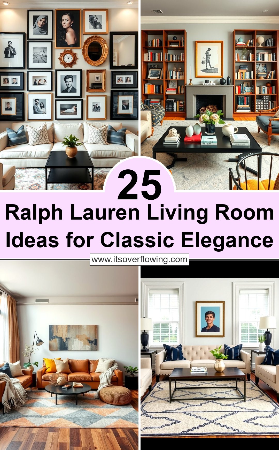 25 Ralph Lauren Living Room Ideas for Classic Elegance