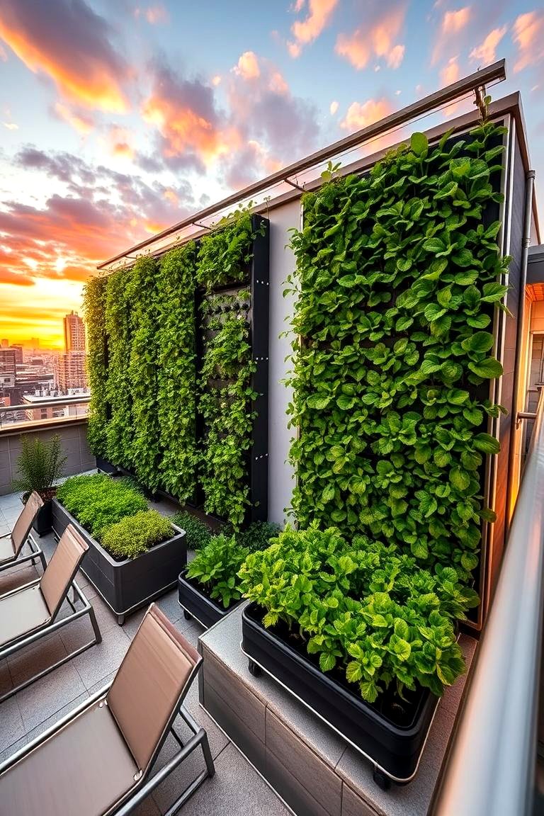 Photo inspiration: Rooftop Garden Wall Ideas Reference: 30 Garden Ideas Inspiring Designs For Every Season