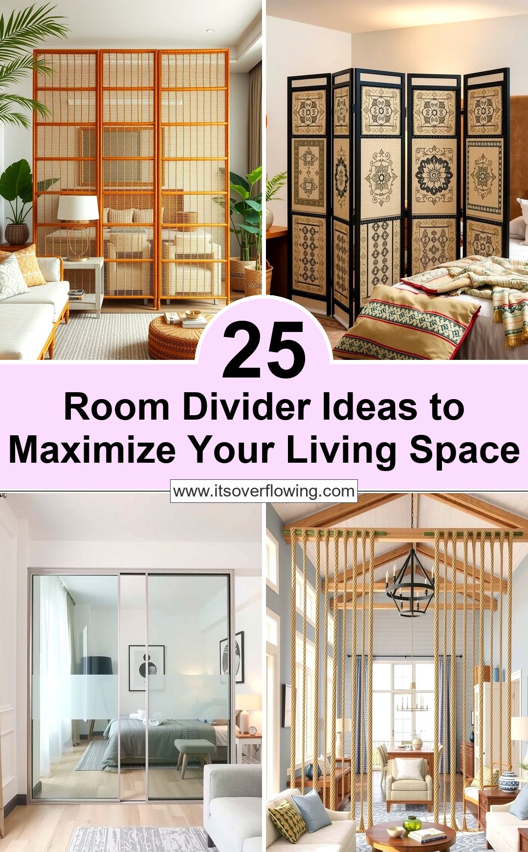 25 Room Divider Ideas to Maximize Your Living Space