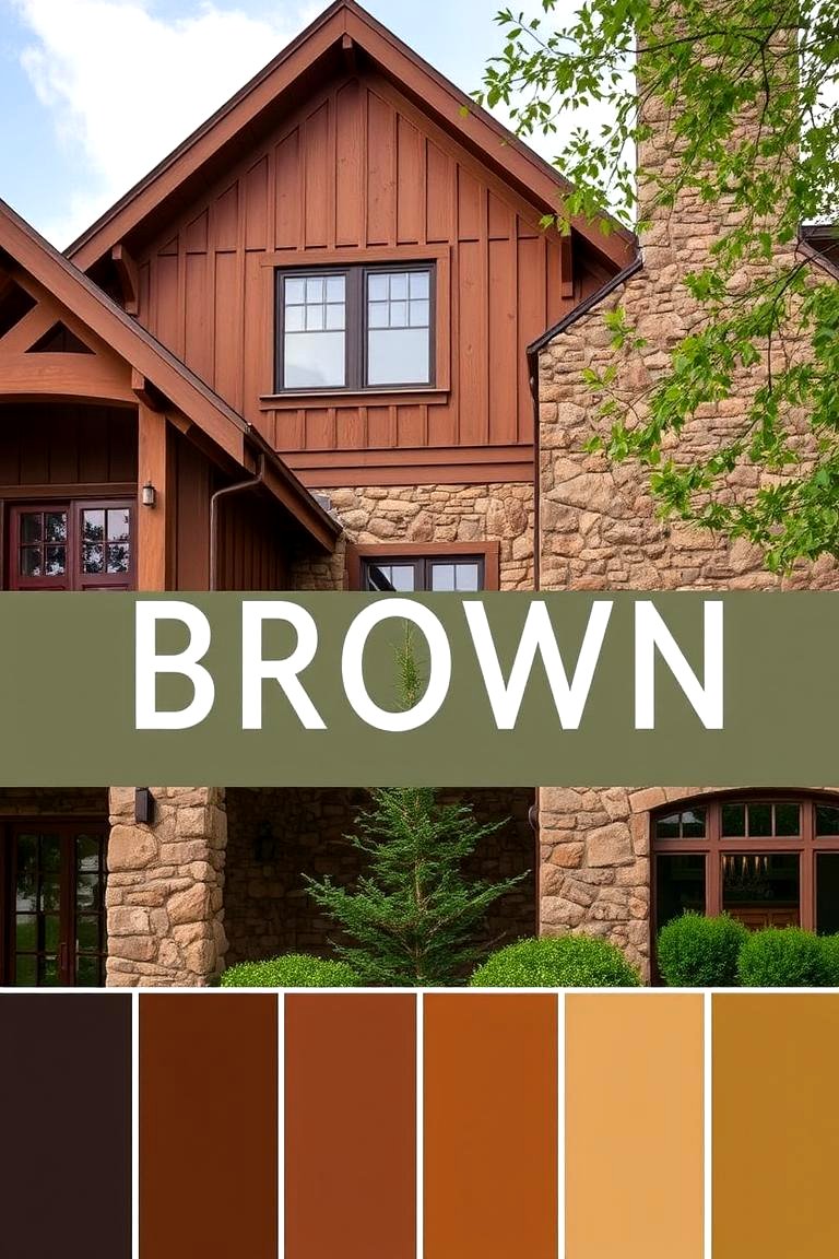 21 Exterior House Color Schemes for Curb Appeal