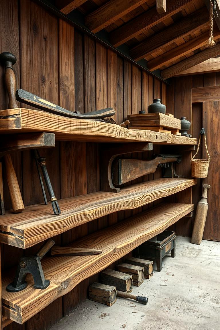 30 Shed Shelving Ideas For Optimal Storage Solutions 