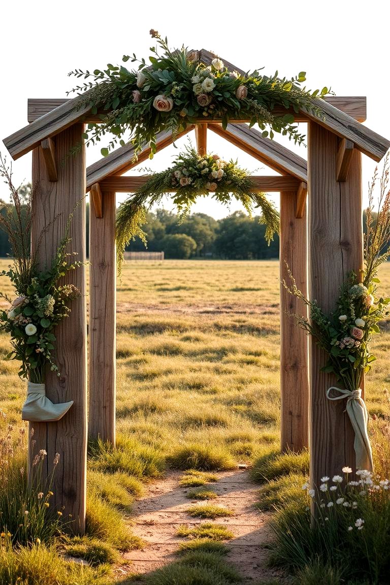 21 Beautiful Wedding Arch Ideas for Ceremony Backdrops
