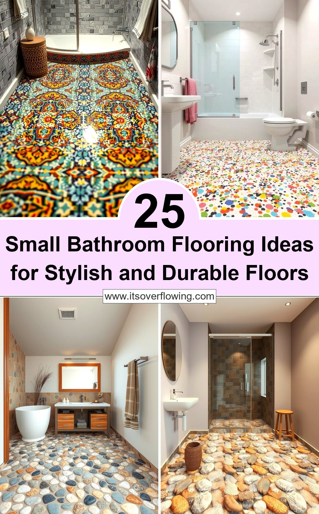 25 Small Bathroom Flooring Ideas for Stylish and Durable Floors