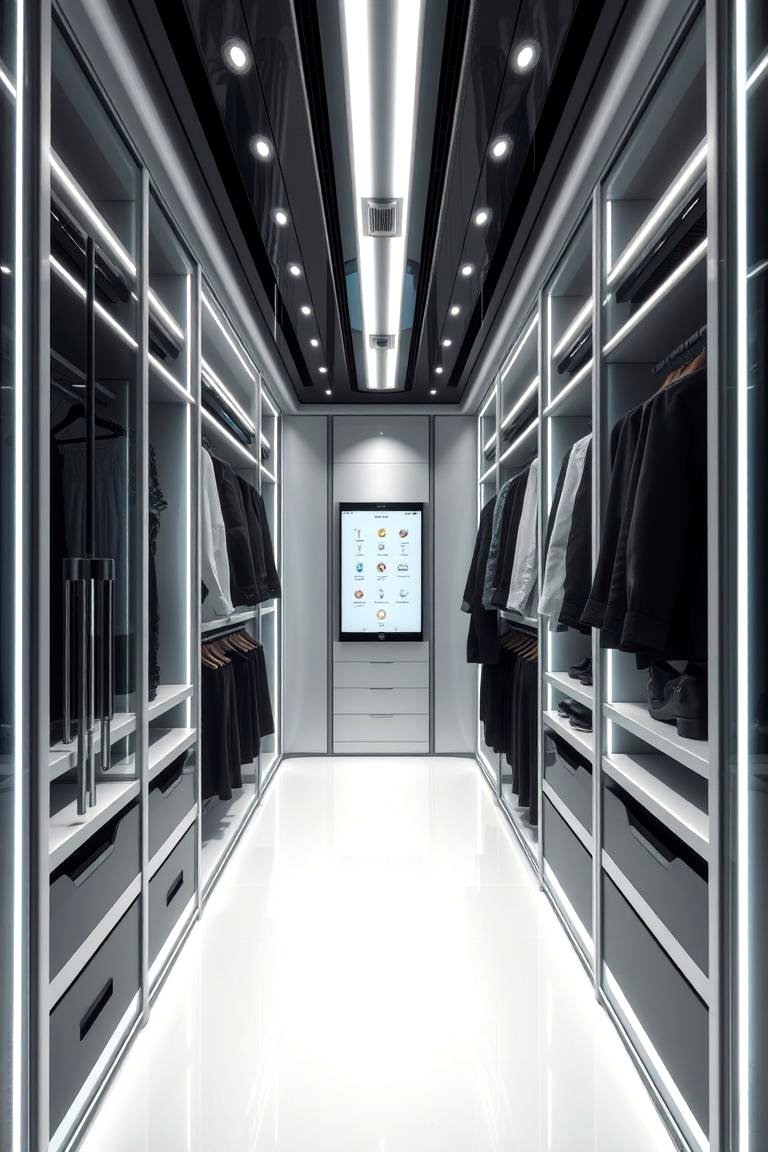Curated visual reference: Automated Luxury Closet Systems Reference: 21 Clever Closet Ideas For Maximized Home Organization