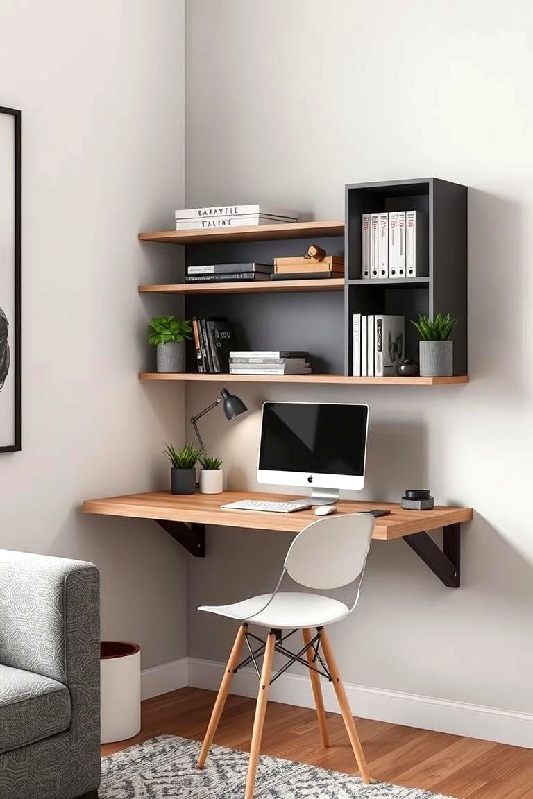 21 Desk Ideas for Productive & Stylish Home Offices