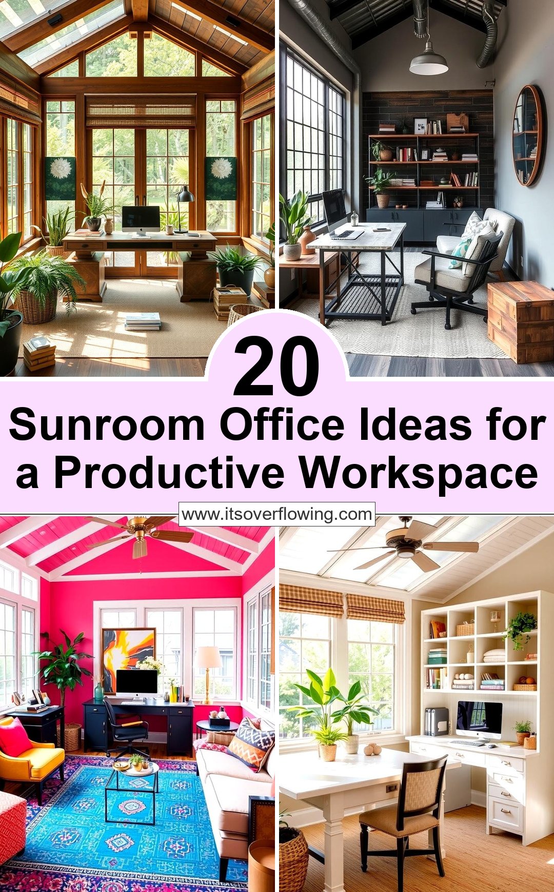 20 Sunroom Office Ideas for a Productive Workspace