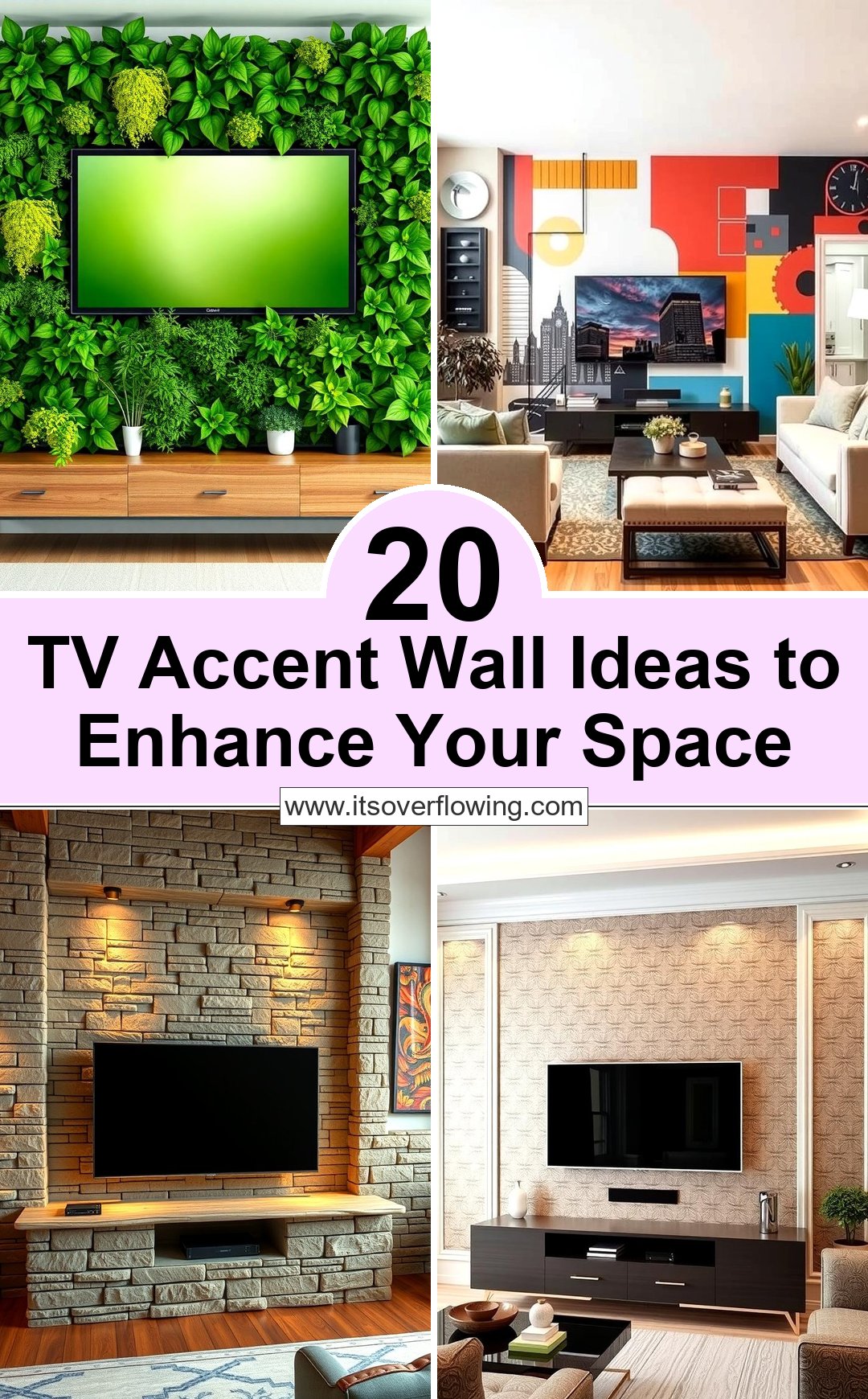 20 TV Accent Wall Ideas to Enhance Your Space