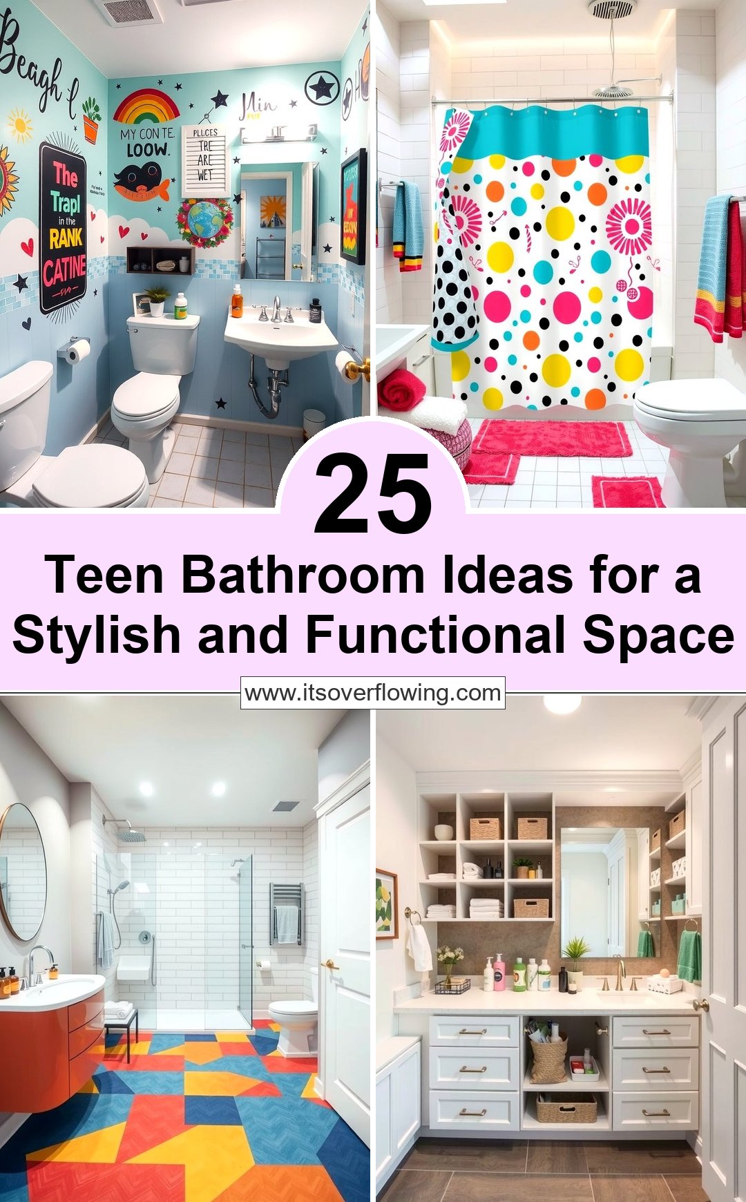25 Teen Bathroom Ideas for a Stylish and Functional Space