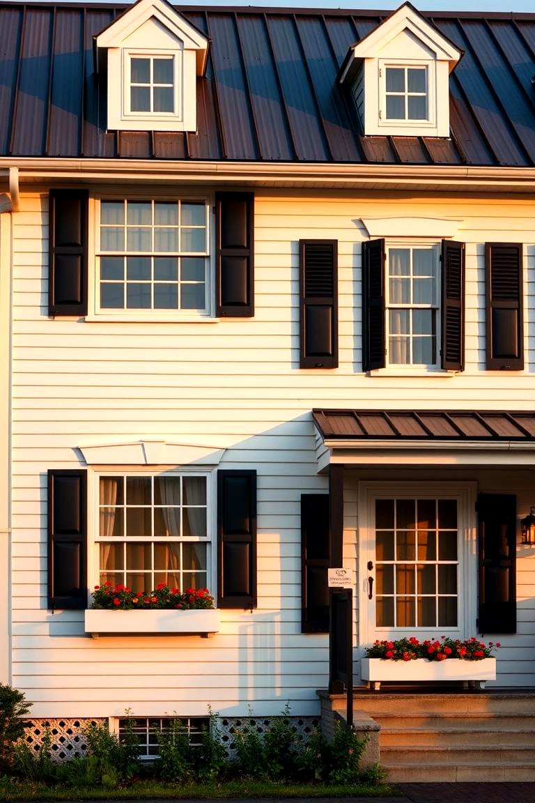 21 Striking Black &amp; White House Exterior Design Concepts