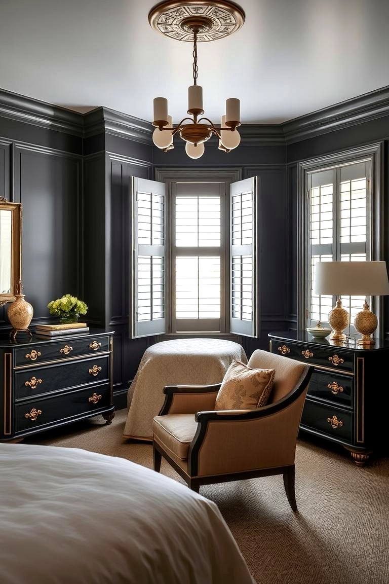 30 Dark Grey Bedroom Ideas for Modern Serene Spaces