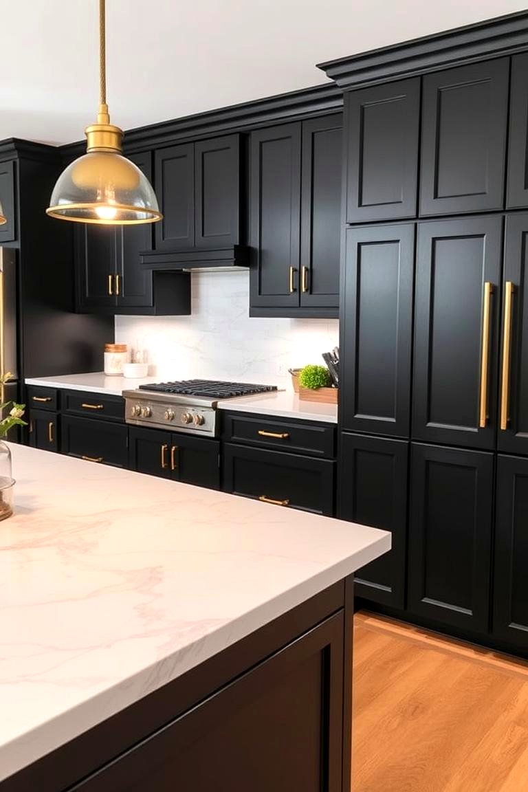 30 Black Kitchen Cabinet Ideas for Bold Modern Spaces