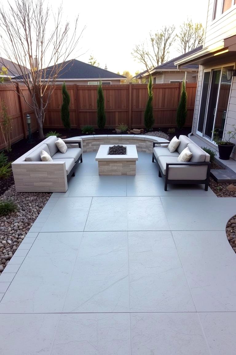 21 Stamped Concrete Patio Designs to Elevate Outdoor Spaces