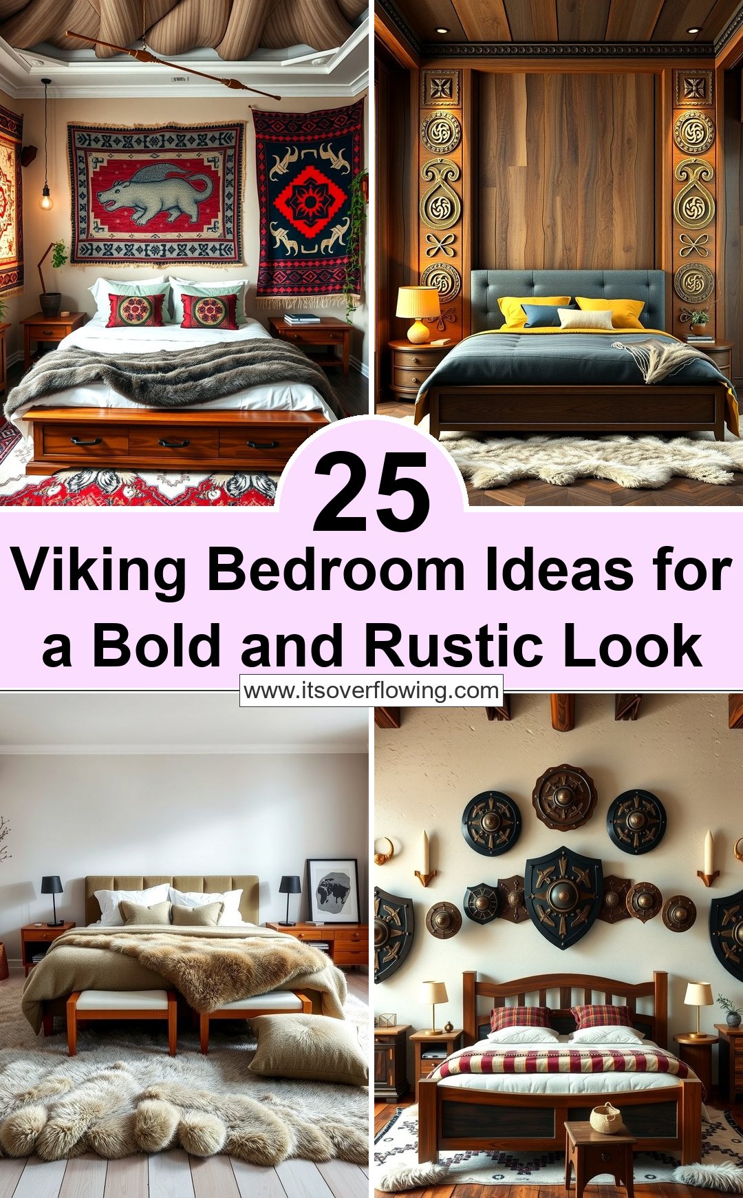 25 Viking Bedroom Ideas for a Bold and Rustic Look
