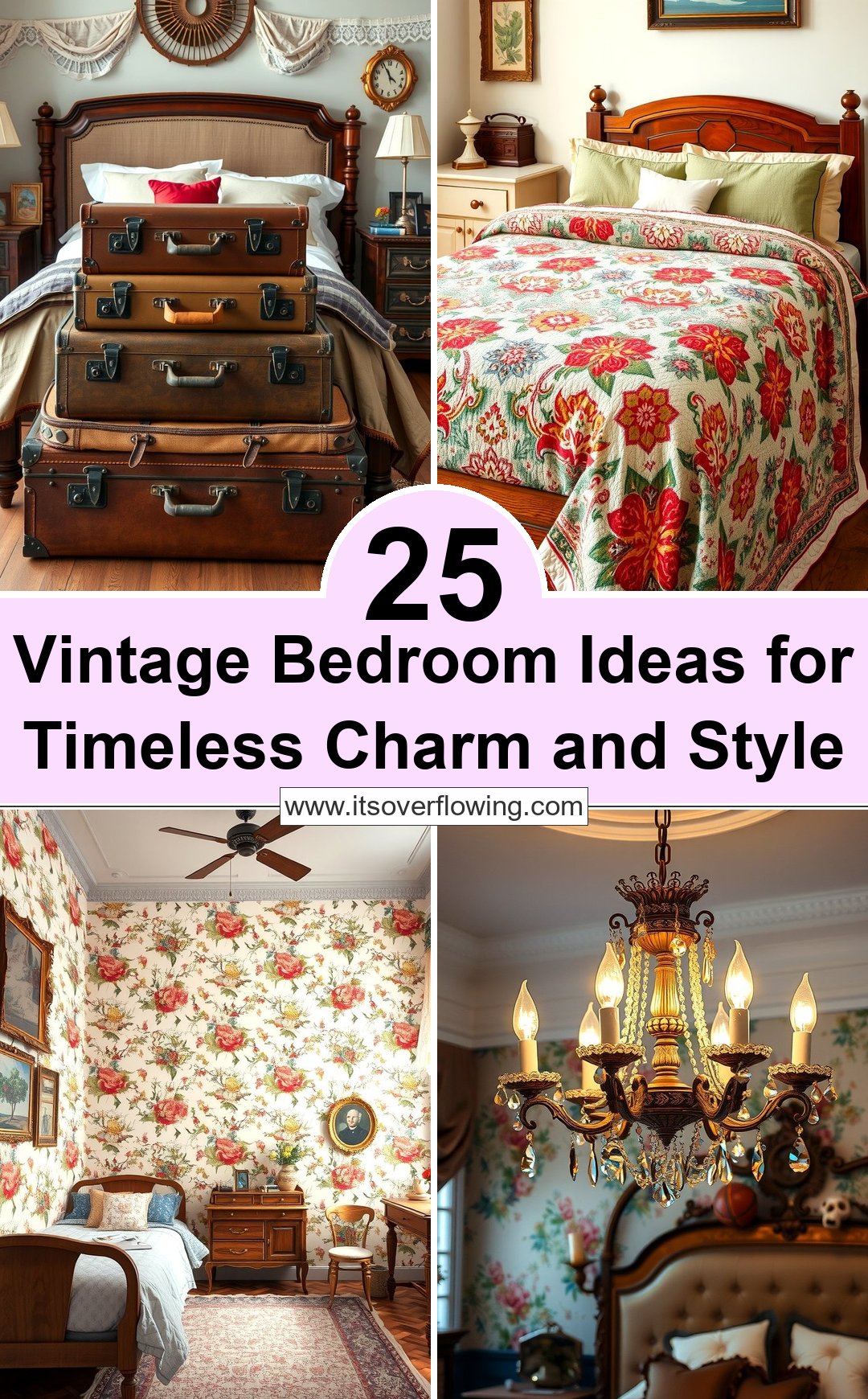 25 Vintage Bedroom Ideas for Timeless Charm & Style