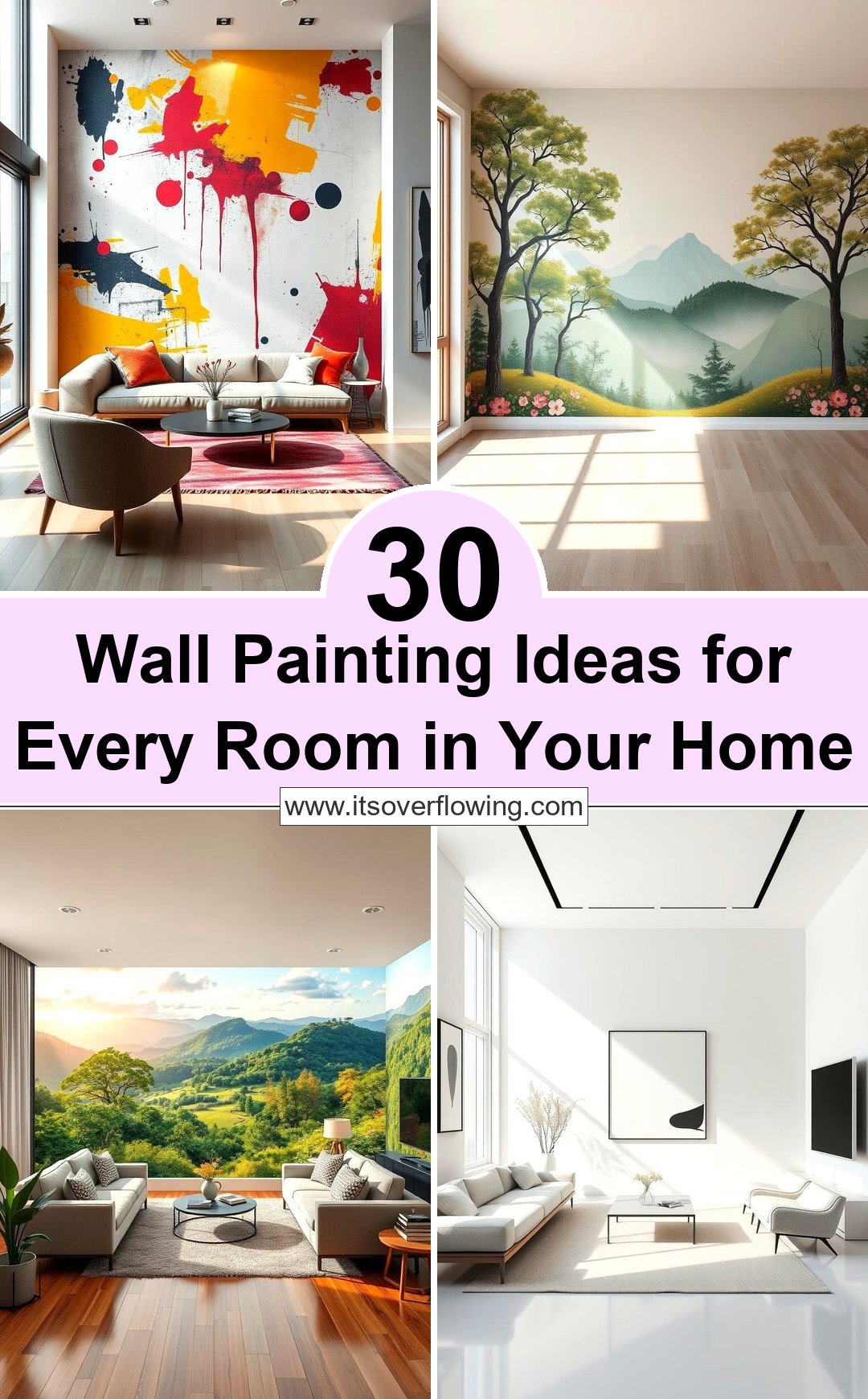 30 Wall Painting Ideas for Every Room in Your Home