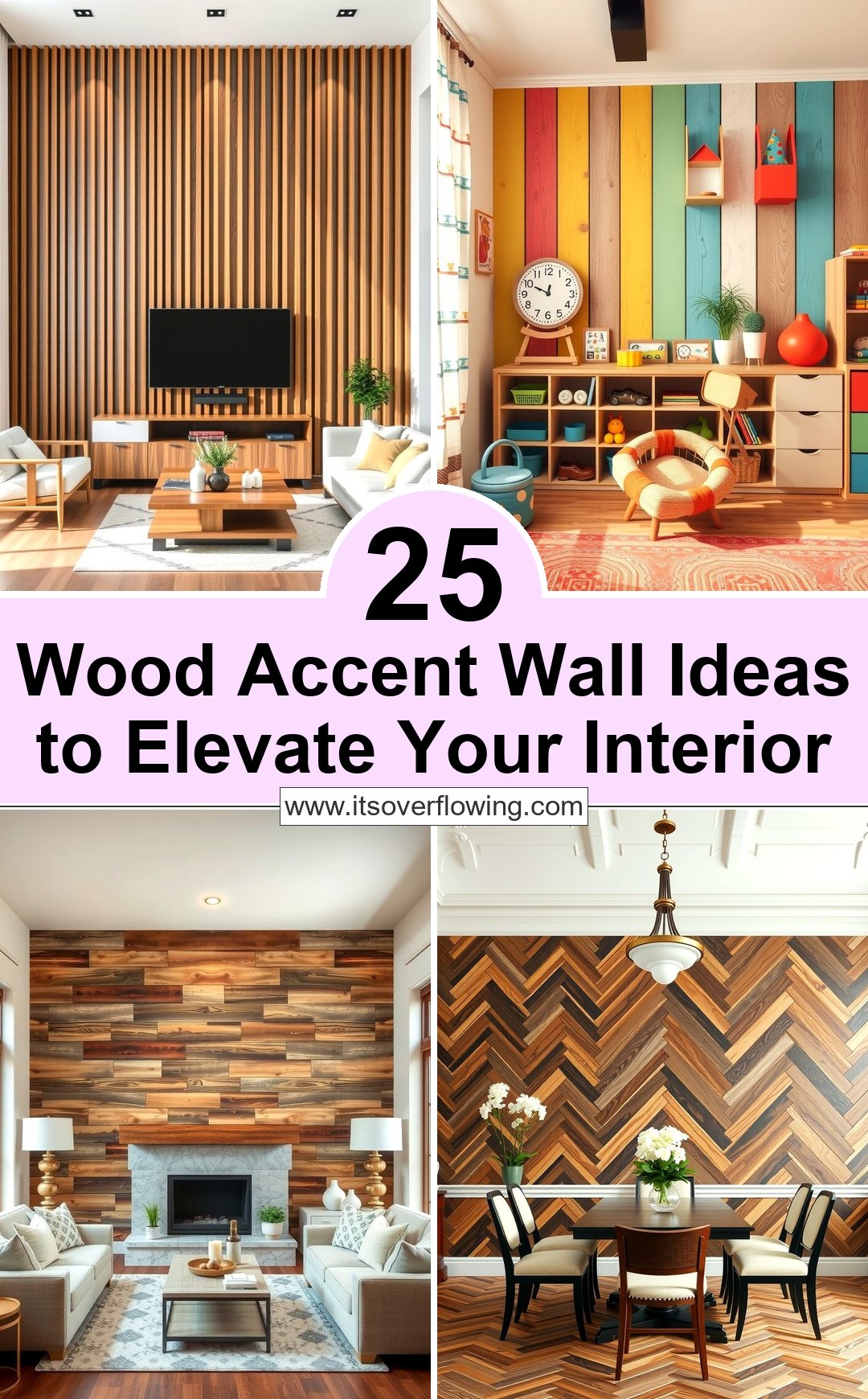 25 Wood Accent Wall Ideas to Elevate Your Interior