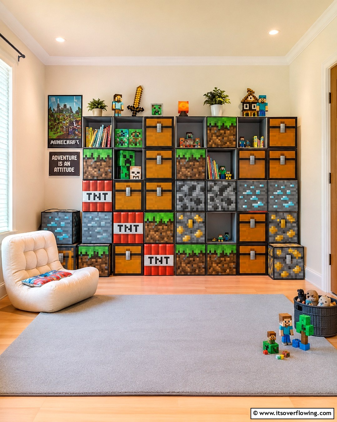30 Minecraft Bedroom Ideas for Block-Inspired Fun